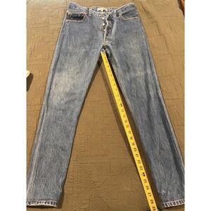 Levi's Re/done Blue Jeans Women's Size 29 Reconstructed In The US Selvedge Denim